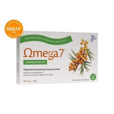 Omega7 Kaksoistyrniöljy FIN 60 kaps